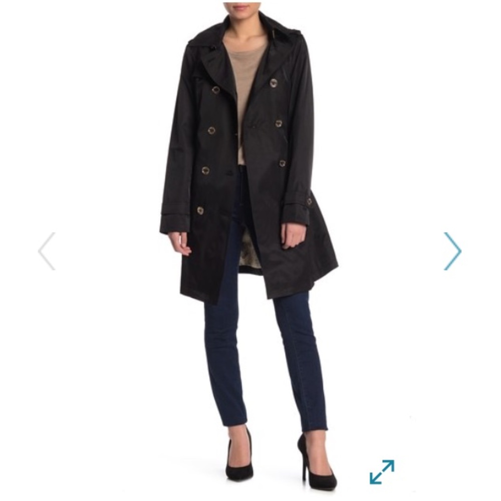 MICHAEL Michael Kors Double Trench Coat